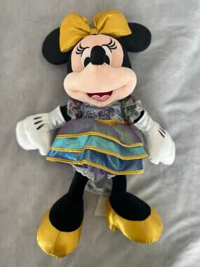 Walt Disney World 50th Anniversary Celebration Minnie Mouse 16" Plush Doll